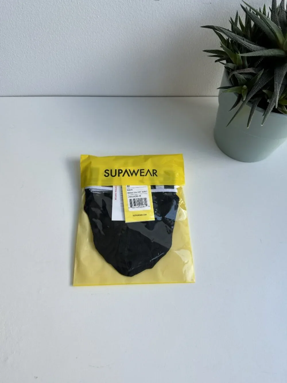 Supawear - Ribbed Slashed Jockstrap - Black (M)